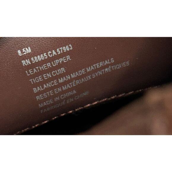 BP Derby Shoes Mens Size 8.5‎ Brown Textured Leather Plain Toe Shoes NEW main image 10